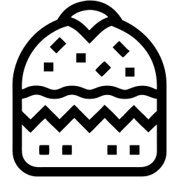 蛋糕 线条 图标