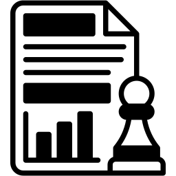 strategy duotone icon