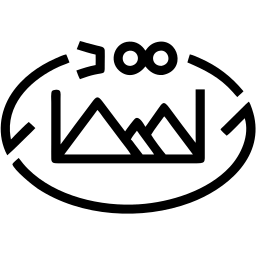 نمو خط أيقونة
