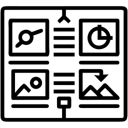 Präsentation linie Icon