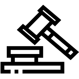 Hammer line Icon