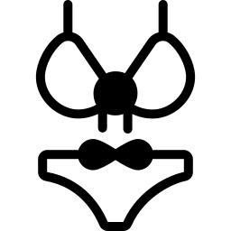 bikini duotone icon