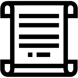 scrollen line Icon