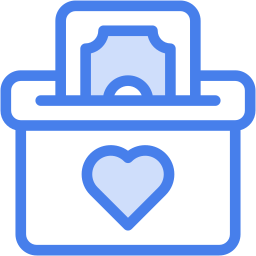 donation two color icon