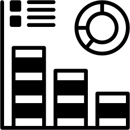 analytics duotone icon