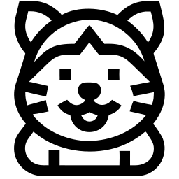 猫 线条 图标