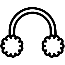 earmuffs line icon