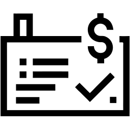 invoice line icon