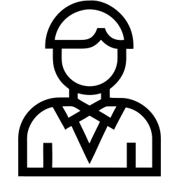 homme d'affaire line icône
