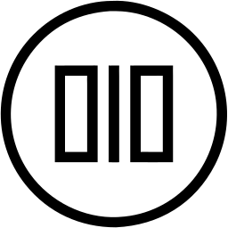 double sided line icon