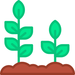sprout flat icon