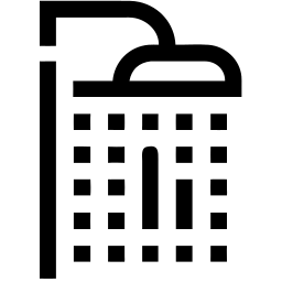 prédio linha ícone