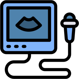 ultrasound lineal color icon