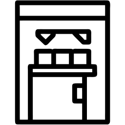 cabinet line icon
