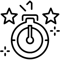 跑表 线条 图标