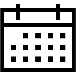 calendar line icon