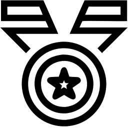 medal line icon