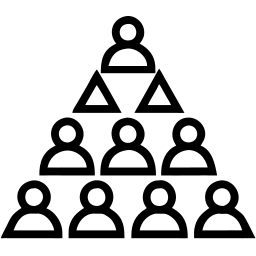 等级制度 line 图标