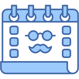 fathers day two color icon