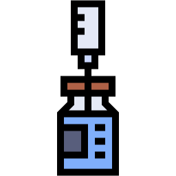 vaccine lineal color icon