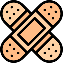 bandage lineal-color icon
