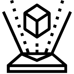 3d printing line icon