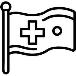 switzerland line icon