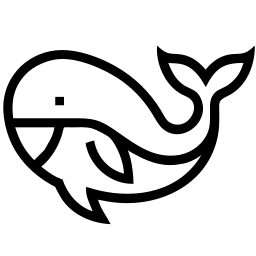 鯨 ライン アイコン