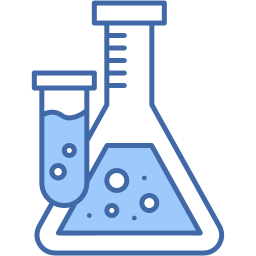 chemistry two color icon