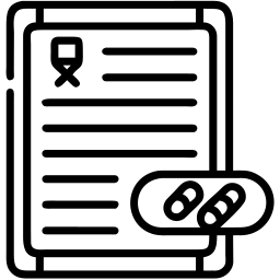 وصفة طبية line أيقونة