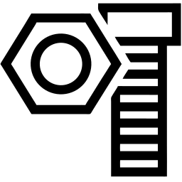 螺栓 线条 图标