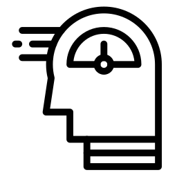 velocità linea icona