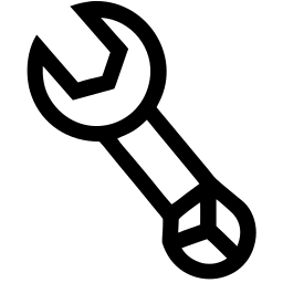 гаечный ключ line иконка