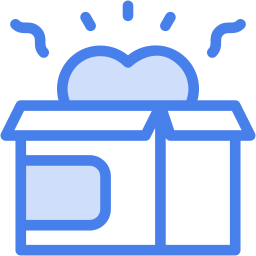 gift two-color icon