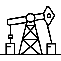 pompa elektrik garis ikon