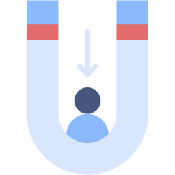 Attraktion flat Icon