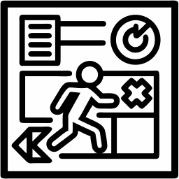 leadership line icon
