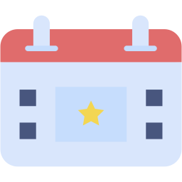 Kalender flat Icon