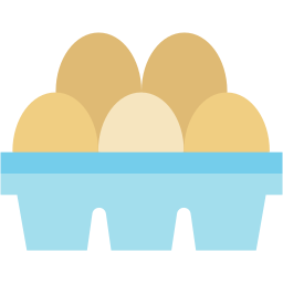 eggs flat icon