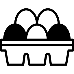 eggs duotone icon