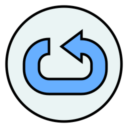 refresh lineal-color icon