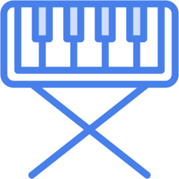 keyboard two-color icon
