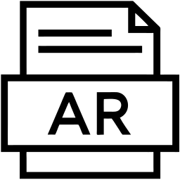 ar file line icon