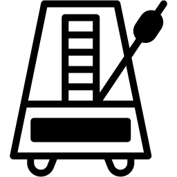 metronome duotone icon