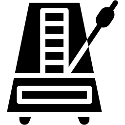 metronome filled icon