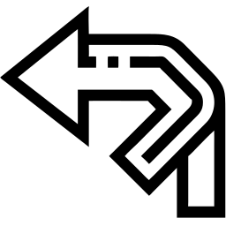 箭 线条 图标