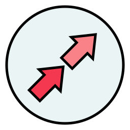 resize lineal color icon