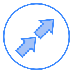 resize two color icon