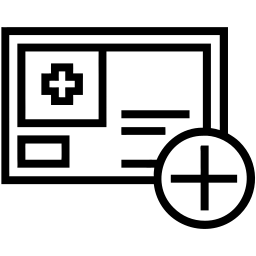 medical record line icon