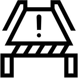 Vorsicht linie Icon